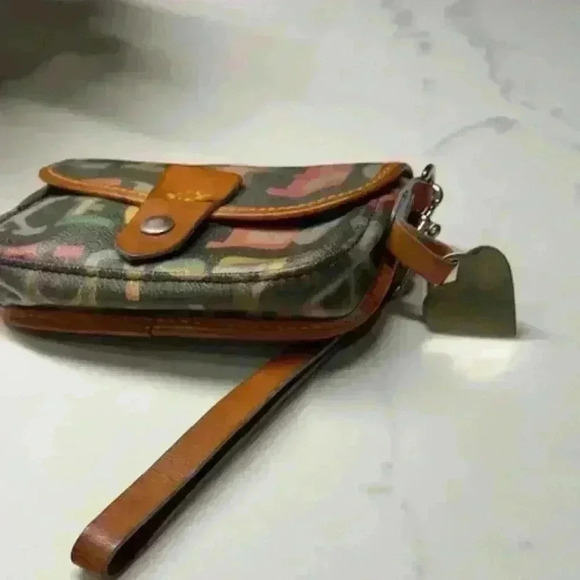 Dooney & Bourke Multi Color Wristlet - Picture 4 of 7